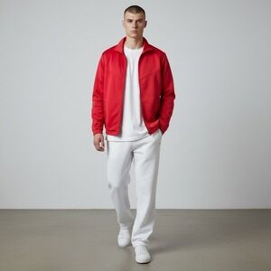 GK Elite Choice of Champions Mens Red Full‎ Zip Track Jacket WUJ02G XL NWT